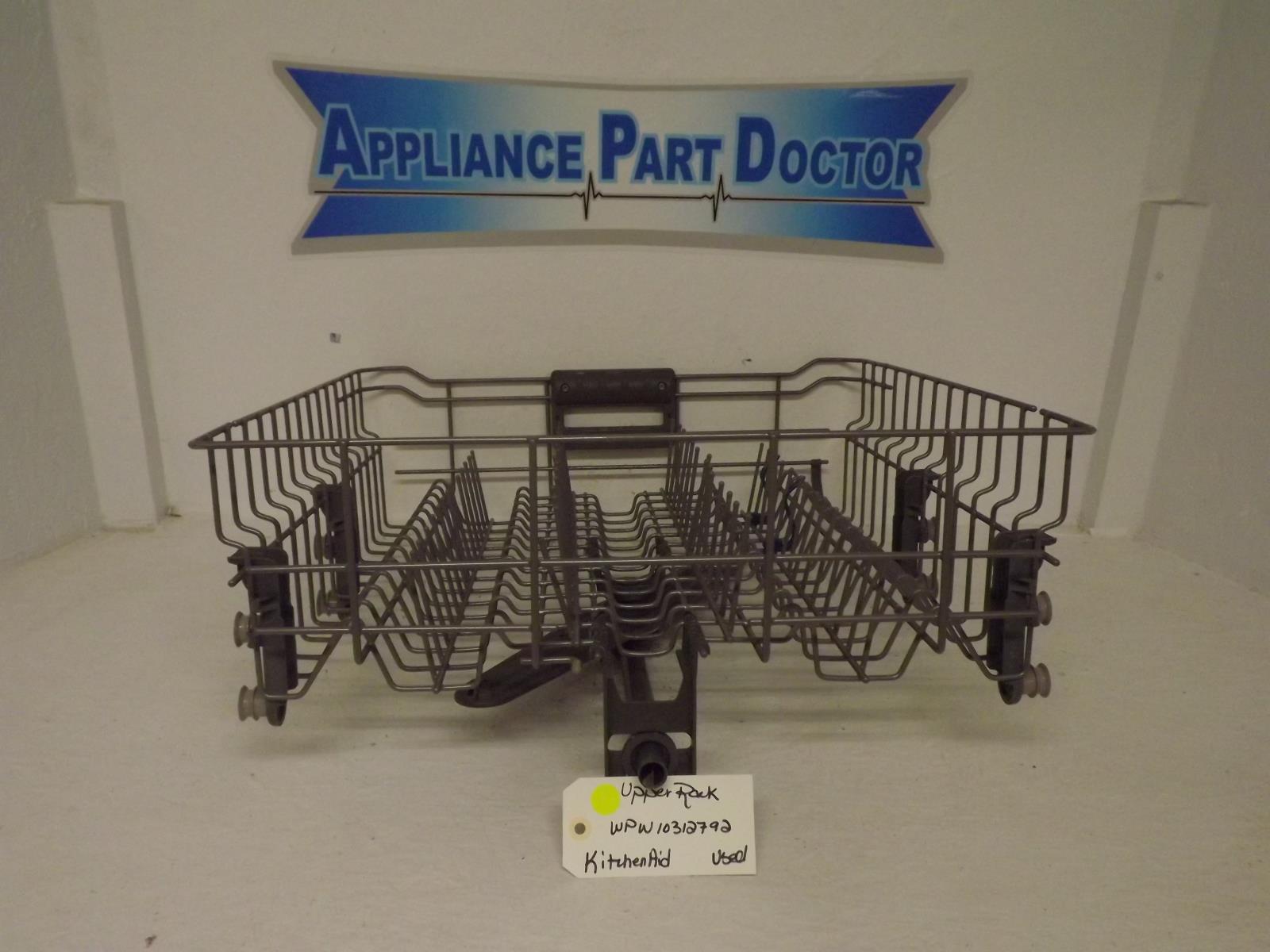 KitchenAid Dishwasher WPW10312792 Upper Rack Used KitchenAid Dishwasher WPW10312792 Upper Rack Used